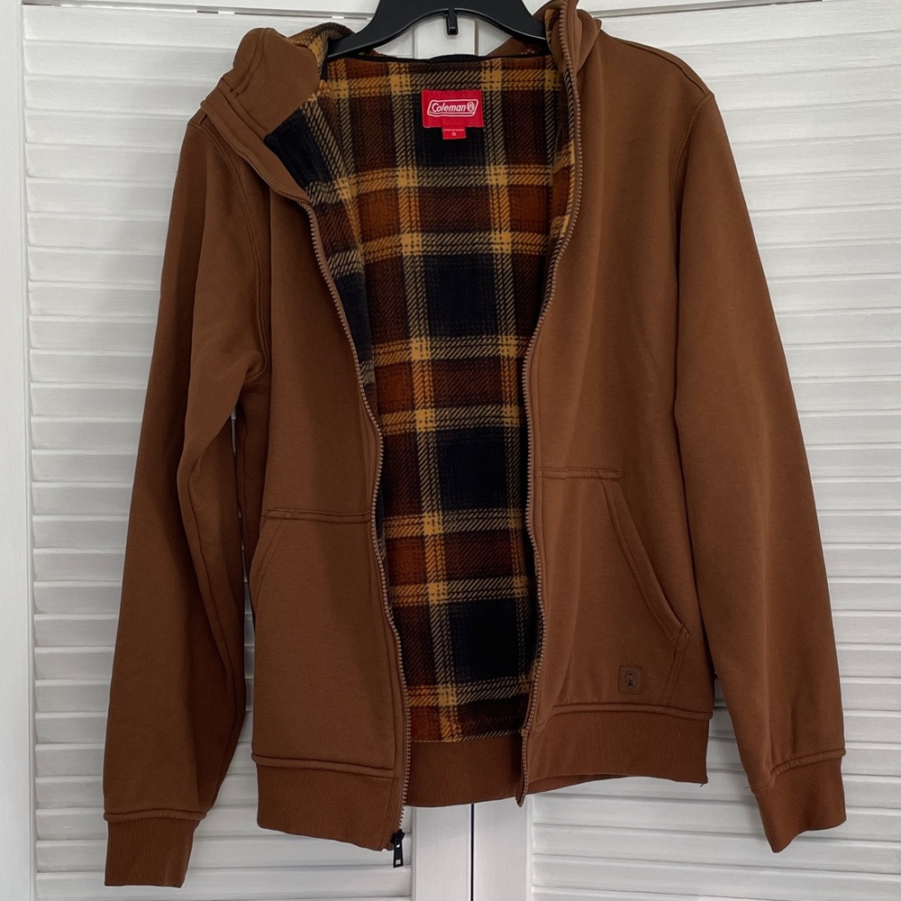 Coleman Men's Brown Hoodie Jacket - Picture 4 of 5